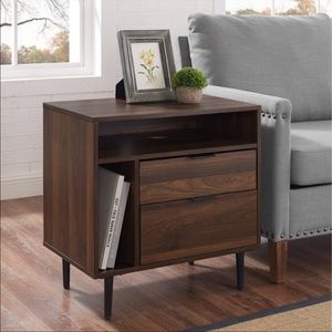 Rockwell Modern Storage Nightstand - Saracina Home